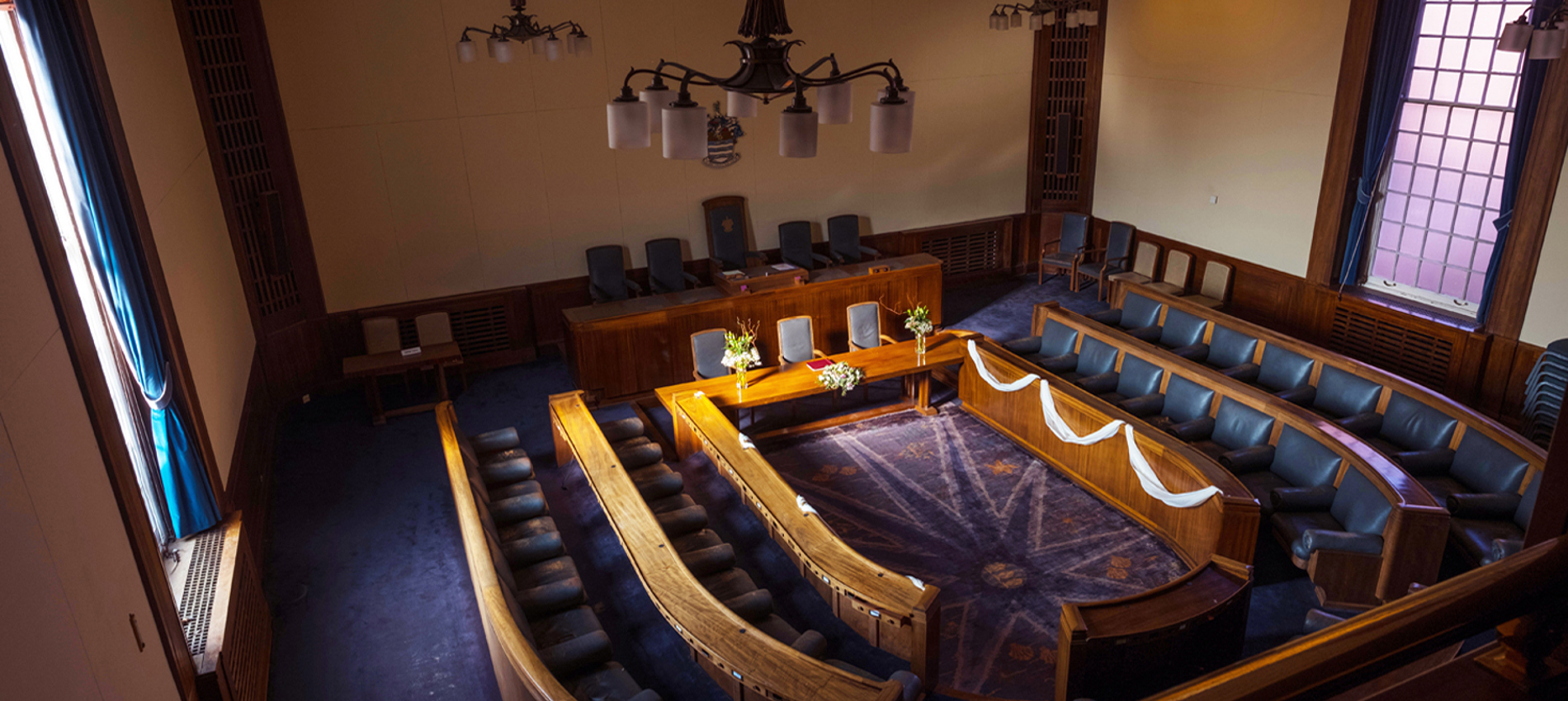 nojs Worthing town hall chambers